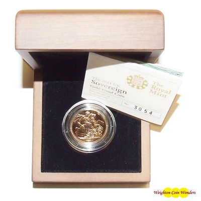 (image for) 2011 Gold Proof SOVEREIGN